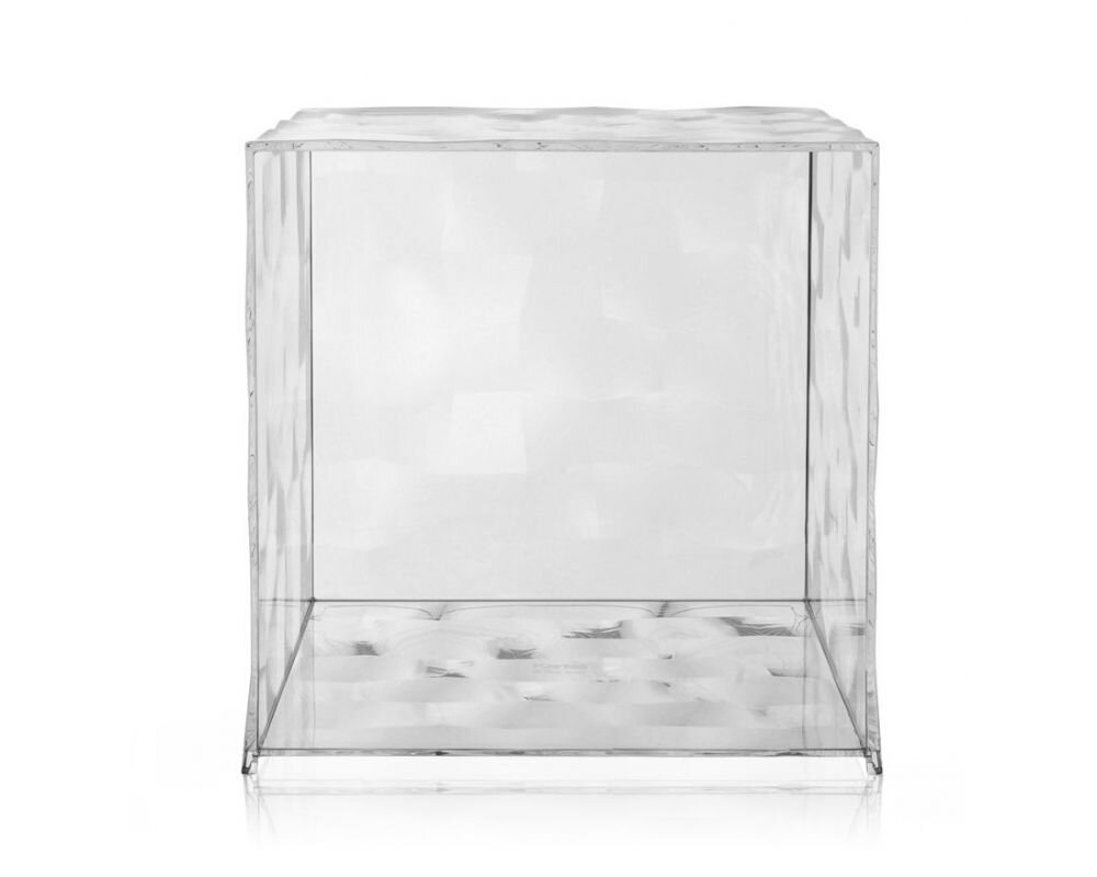 Optic Cube Table by Kartell Furniture Tables Optic Cube Table by Kartell Furniture Tables
